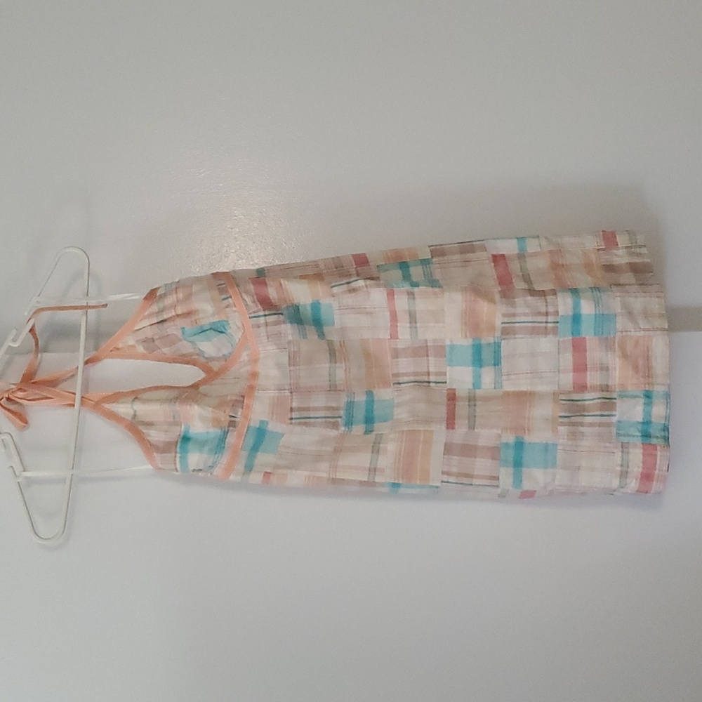 Plaid Vineyard Vines Halter Dress